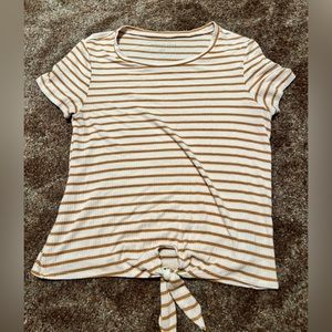 Striped American Eagle T-shirt, size small